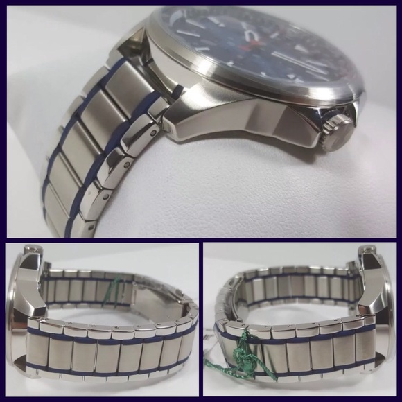 MEN'S LACOSTE CAPBRETON BLUE DIAL STAINLESS STEEL - Picture 3 of 4